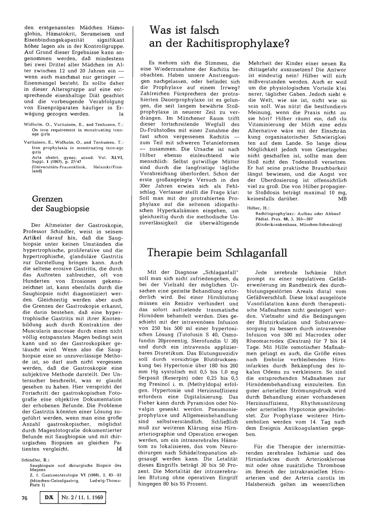 Vorschauseite 1: Therapie beim Schlaganfall