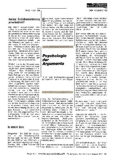 Vorschauseite 1: In einem Satz