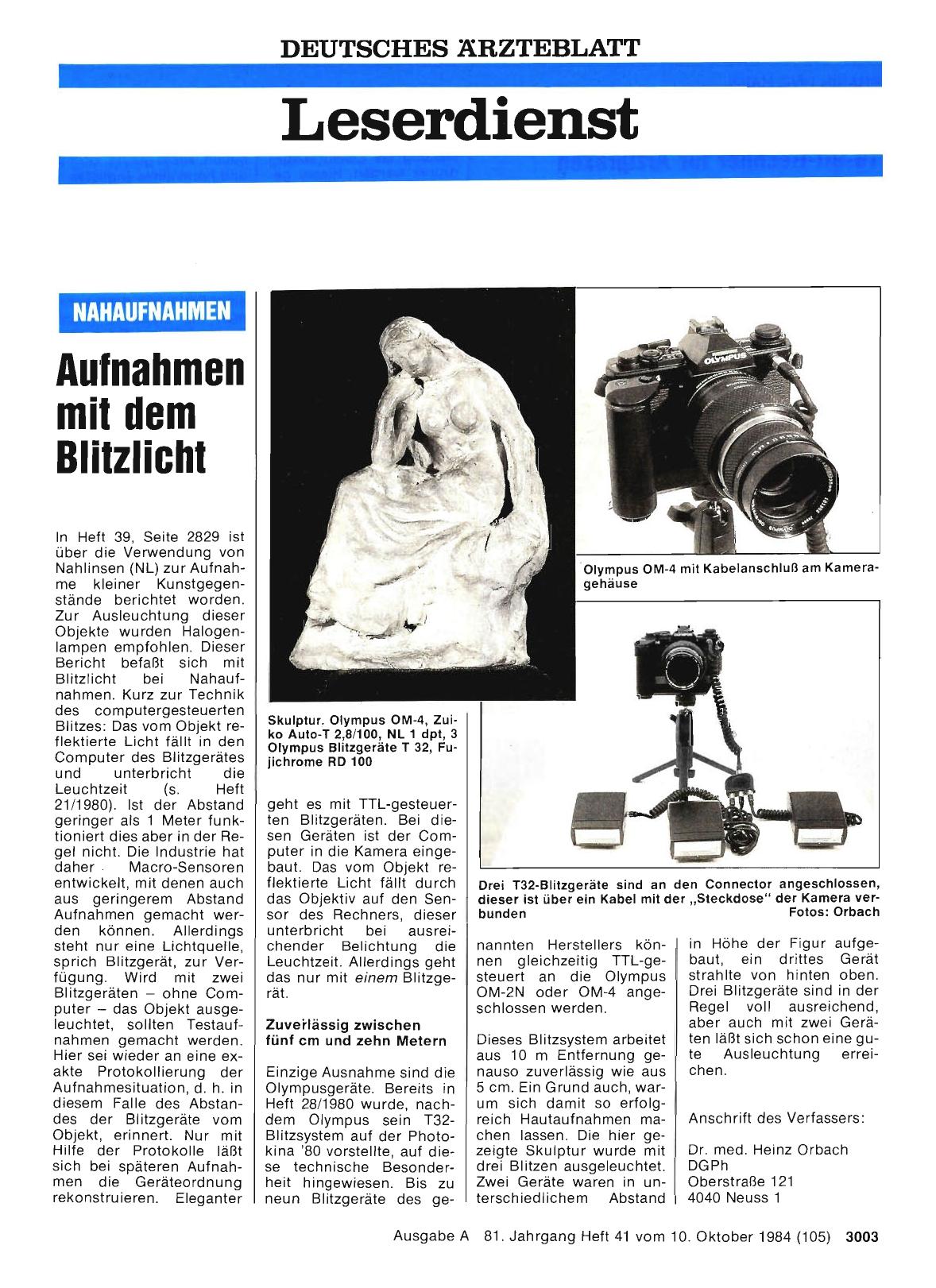 Vorschauseite 1: NAHAUFNAHMEN: Aufnahmen mit dem Blitzlicht