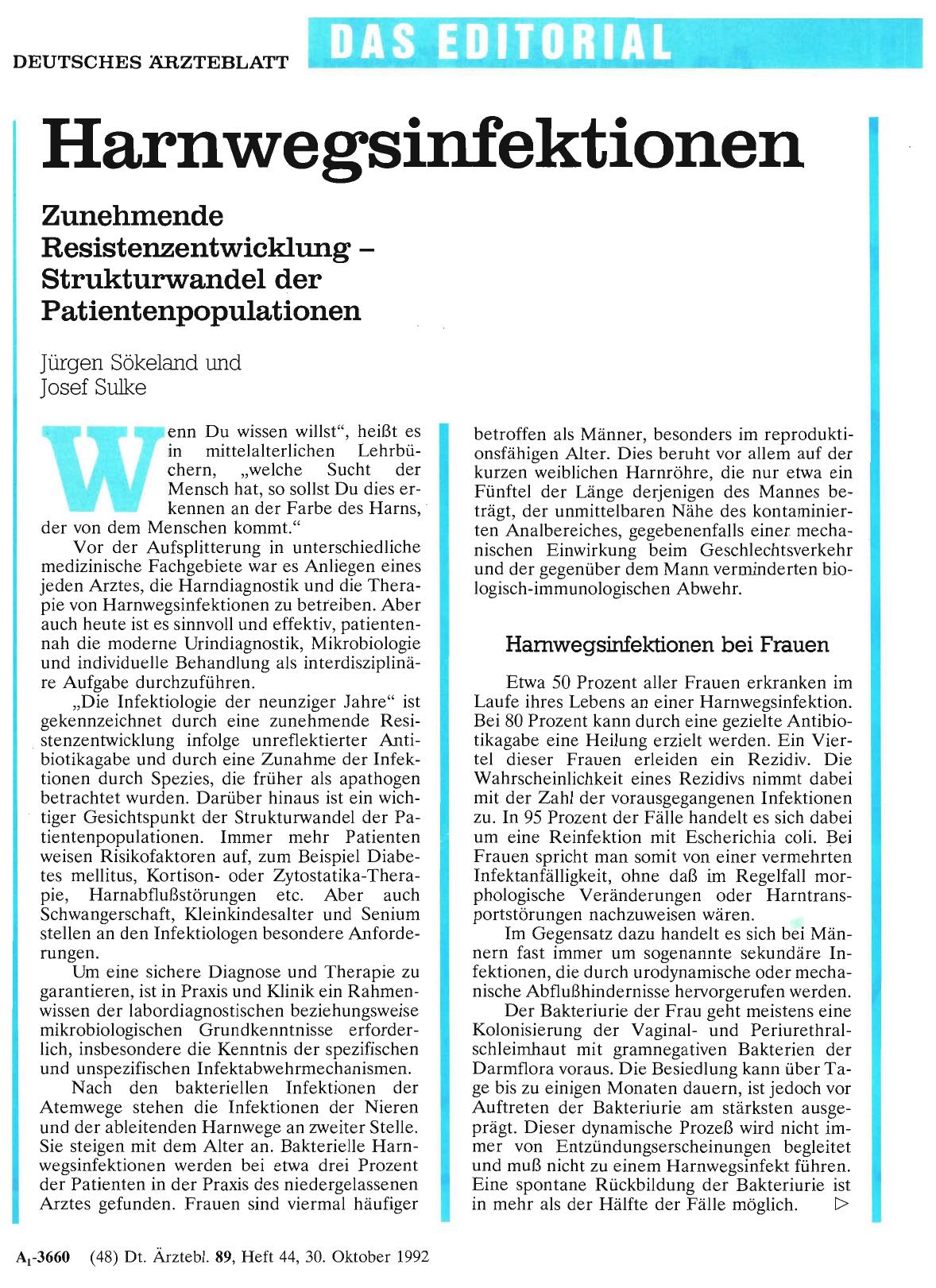 Vorschauseite 1: Harnwegsinfektionen