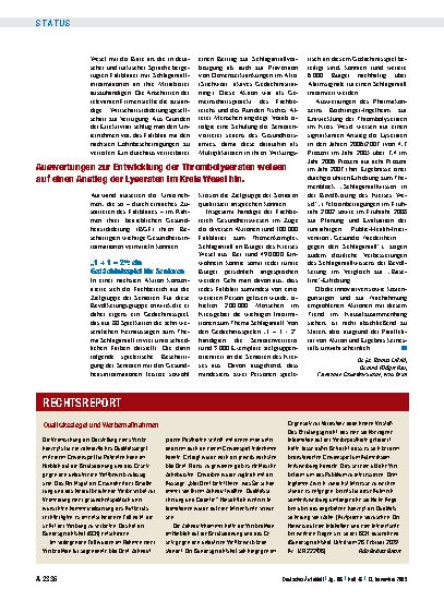 Vorschauseite 1: Qualitätssiegel und Werbemaßnahmen