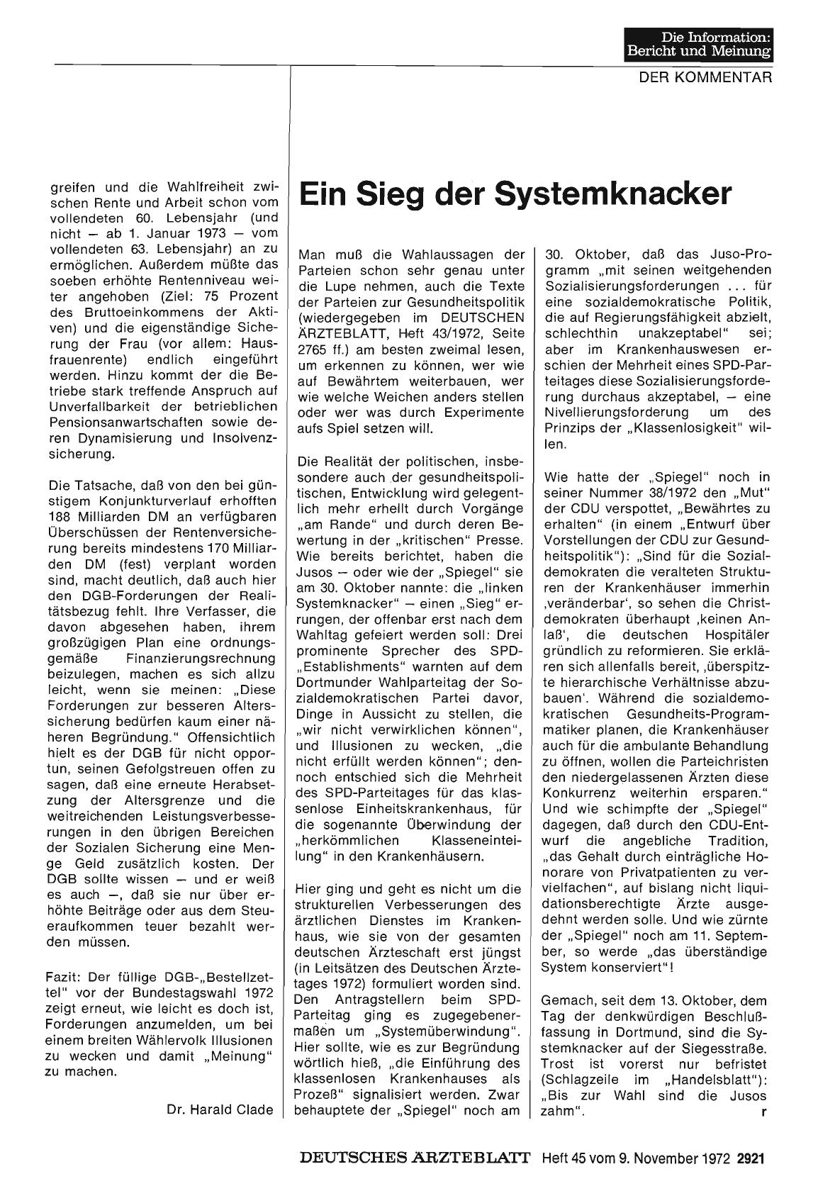 Vorschauseite 1: Ein Sieg der Systemknacker