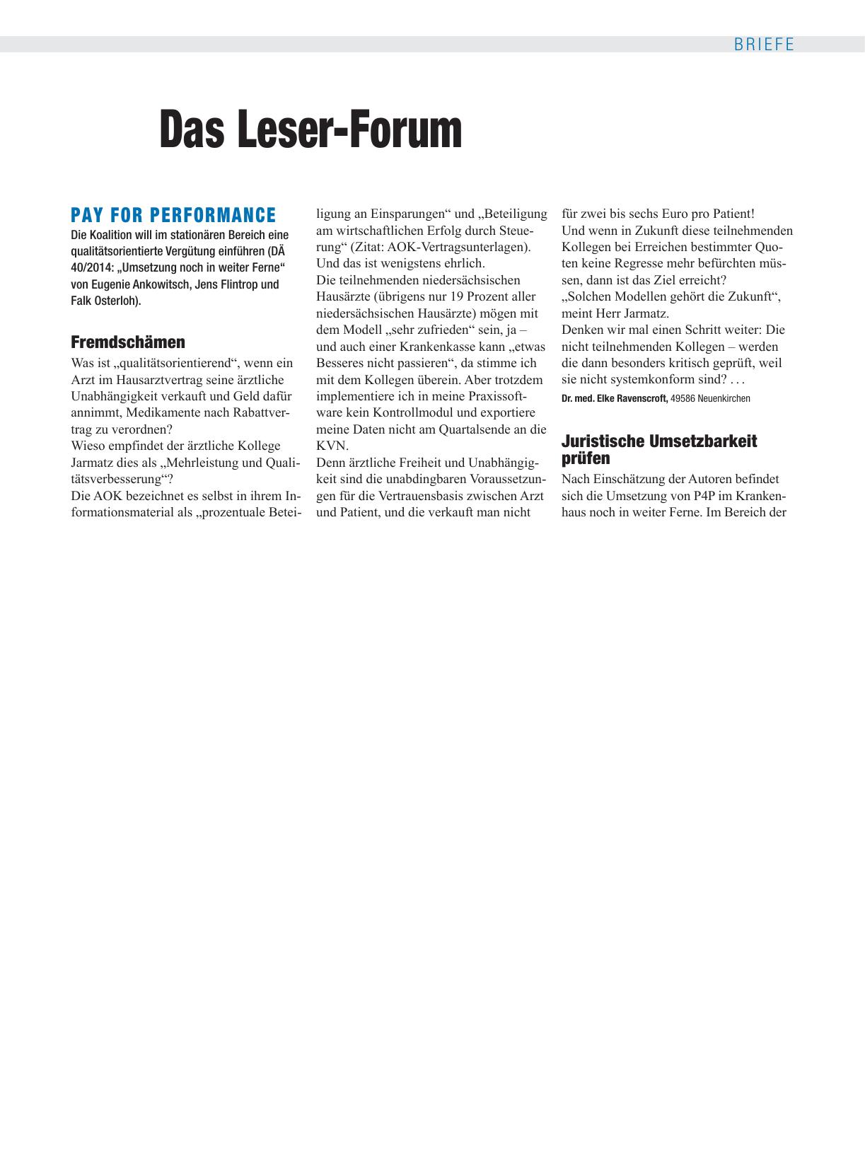 Vorschauseite 1: Pay for Performance: Juristische Umsetzbarkeit prüfen