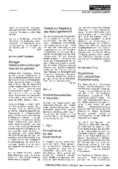 Vorschauseite 1: Berlin: Krankenhausneubau in Neukölln