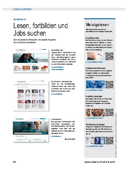 Vorschauseite 1: Meistgelesen