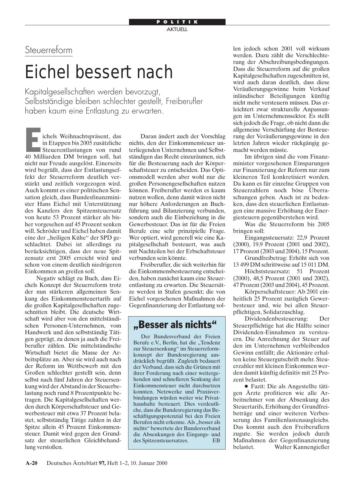 Vorschauseite 1: Besser als nichts