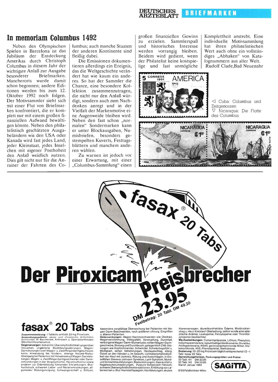 Vorschauseite 1: In memoriarn Columbus 1492