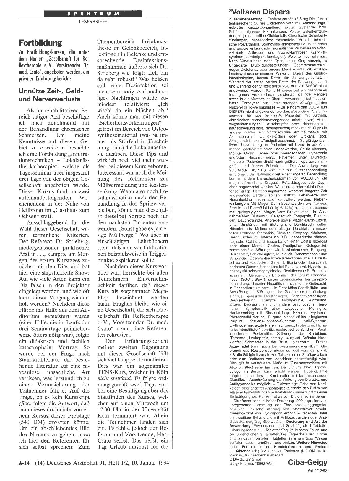 Vorschauseite 1: Fortbildung: Unnütze Zeit-, Geldund Nervenverluste