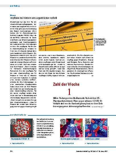 Vorschauseite 1: Zahl der Woche 1