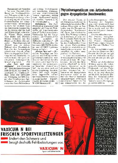 Vorschauseite 1: Phytotherapeutikum aus Artischocken gegen dyspeptische Beschwerden