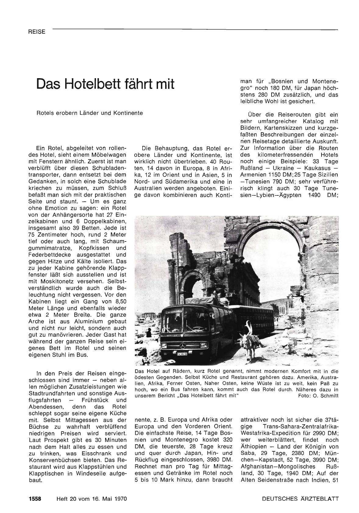 Vorschauseite 1: Das Hotelbett fährt mit