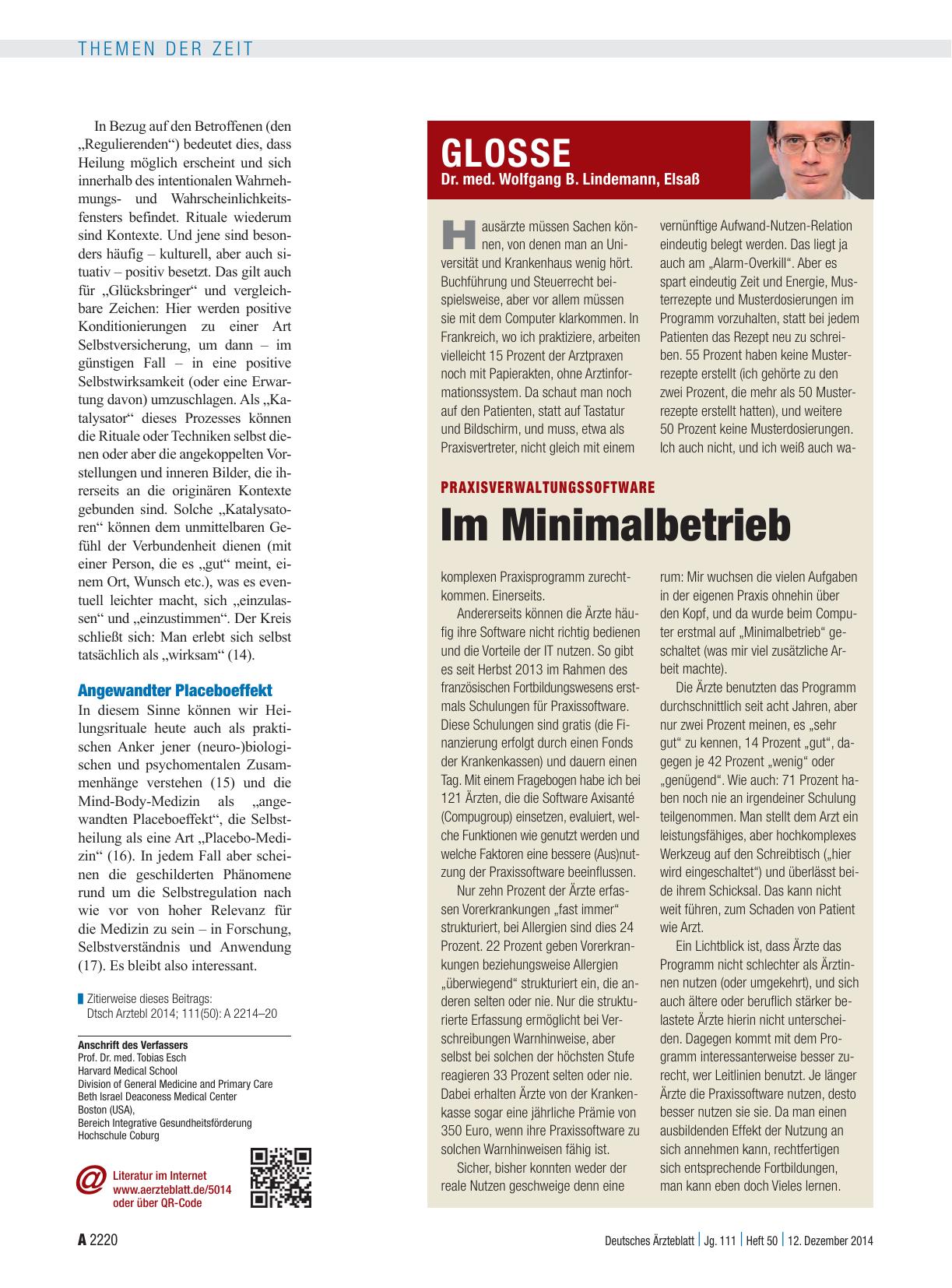 Vorschauseite 1: Praxisverwaltungssoftware: Im Minimalbetrieb