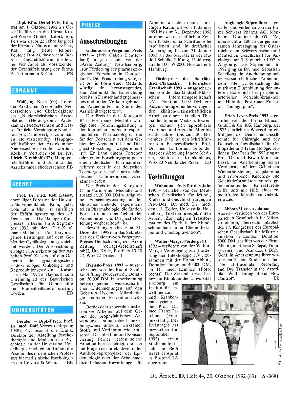 Vorschauseite 1: Universitäten