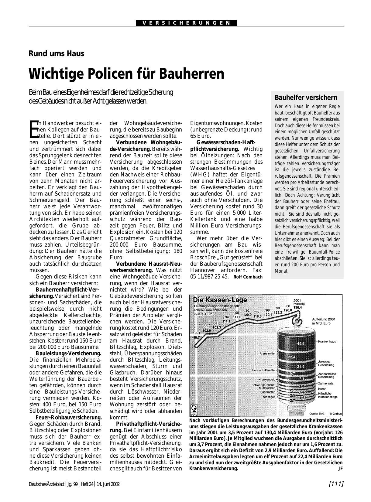 Vorschauseite 1: Bauhelfer versichern
