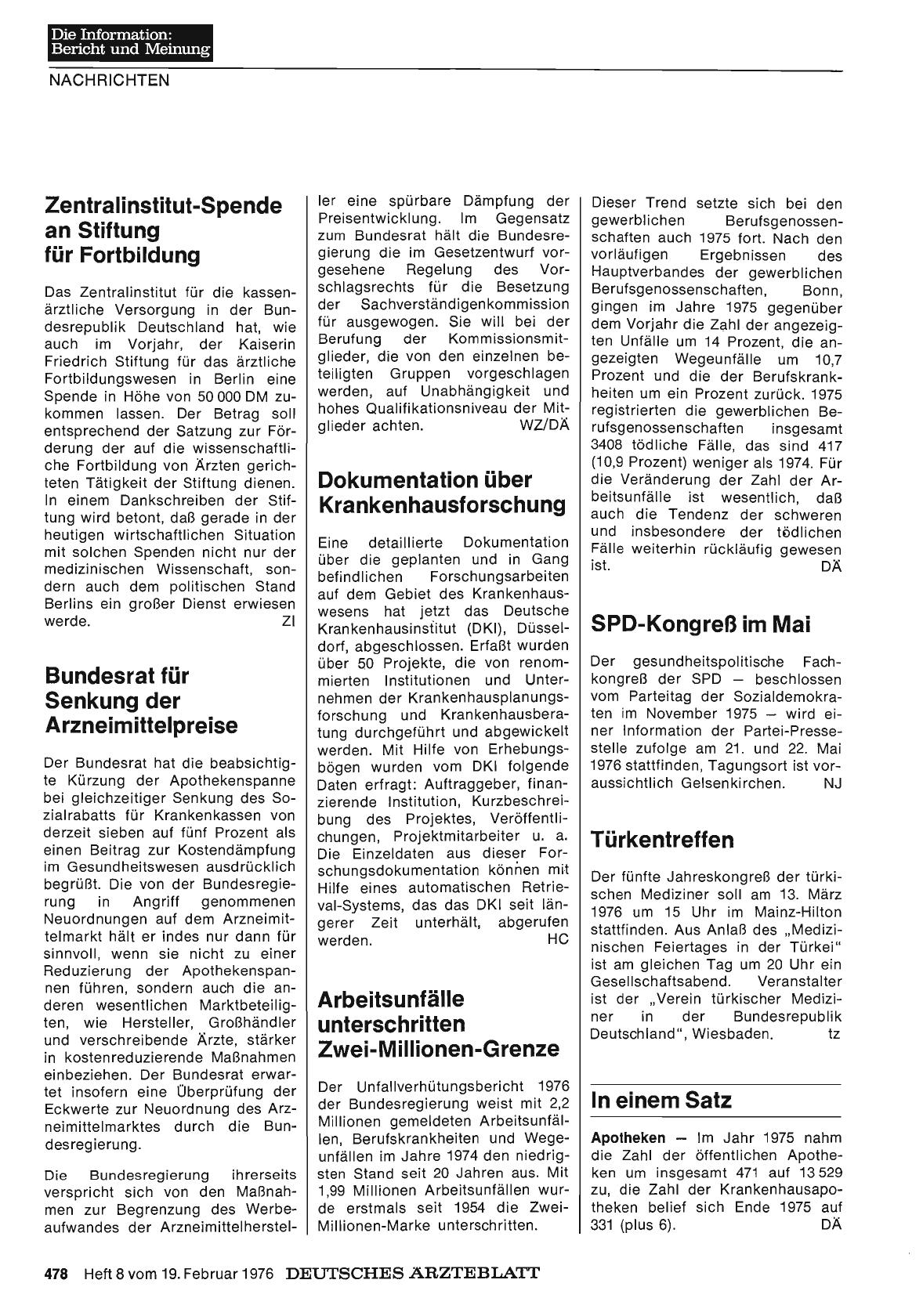 Vorschauseite 1: SPD-Kongreß im Mai