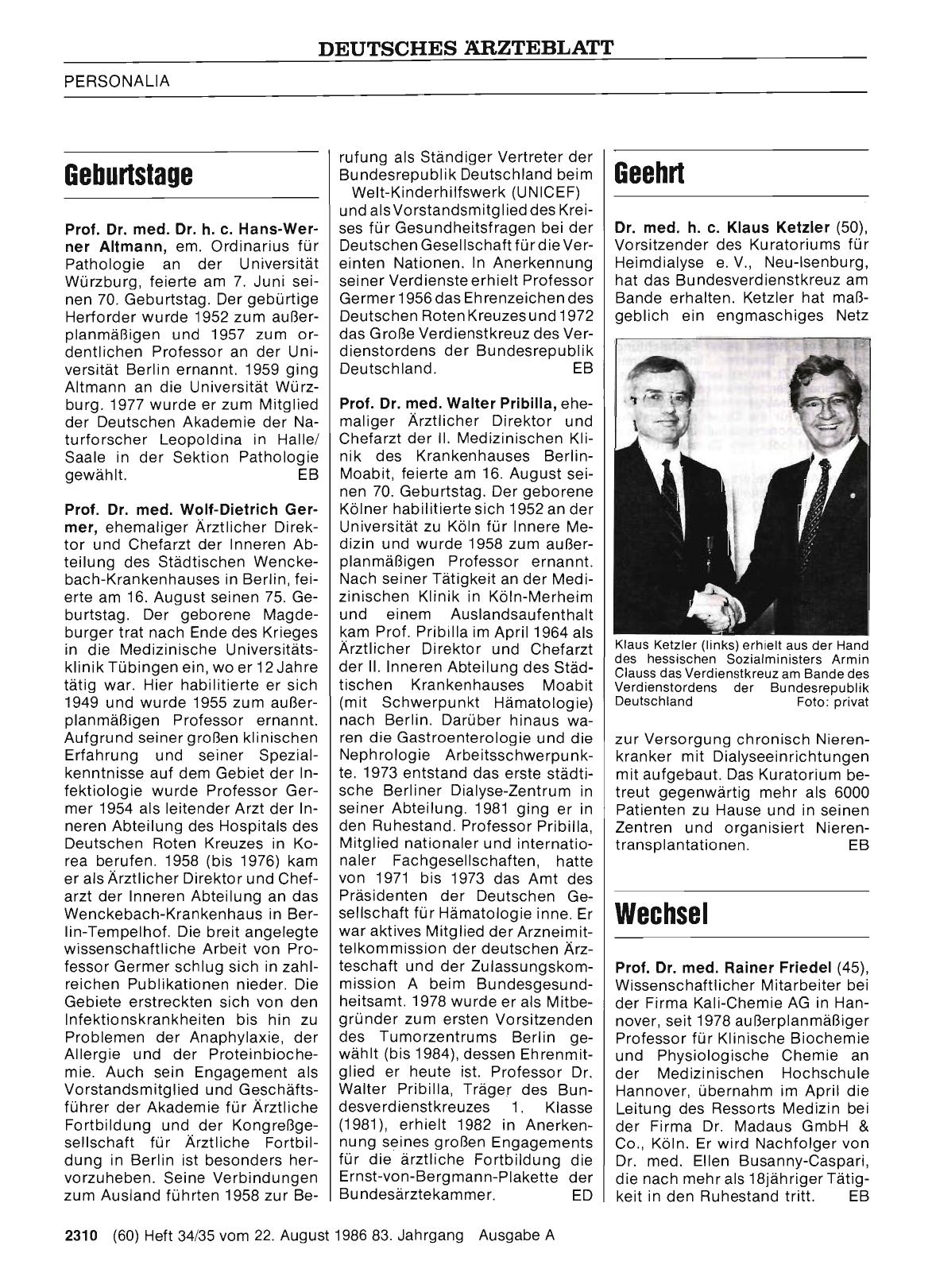 Vorschauseite 1: Wechsel