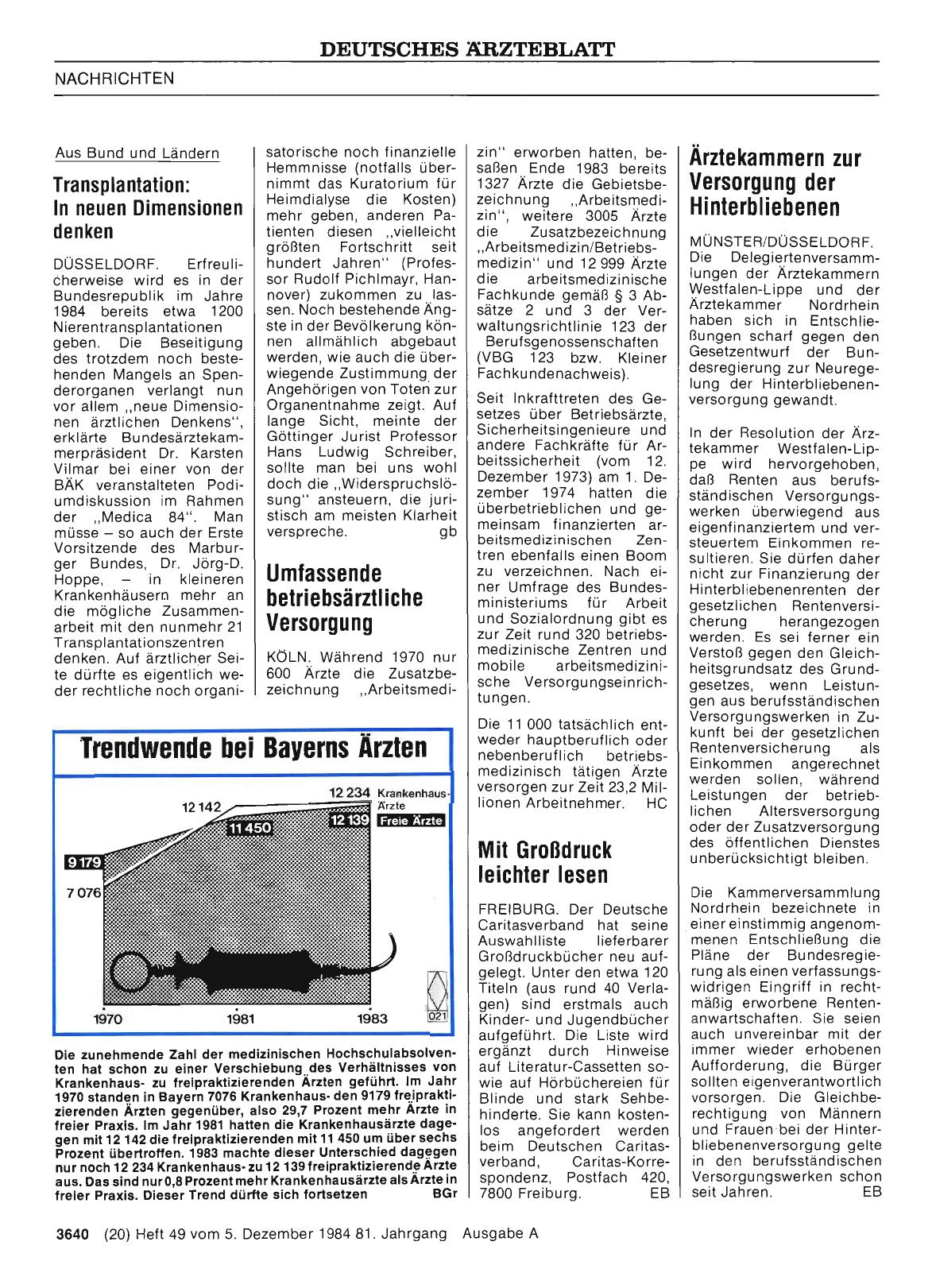 Vorschauseite 1: Umfassende betriebsärztliche Versorgung