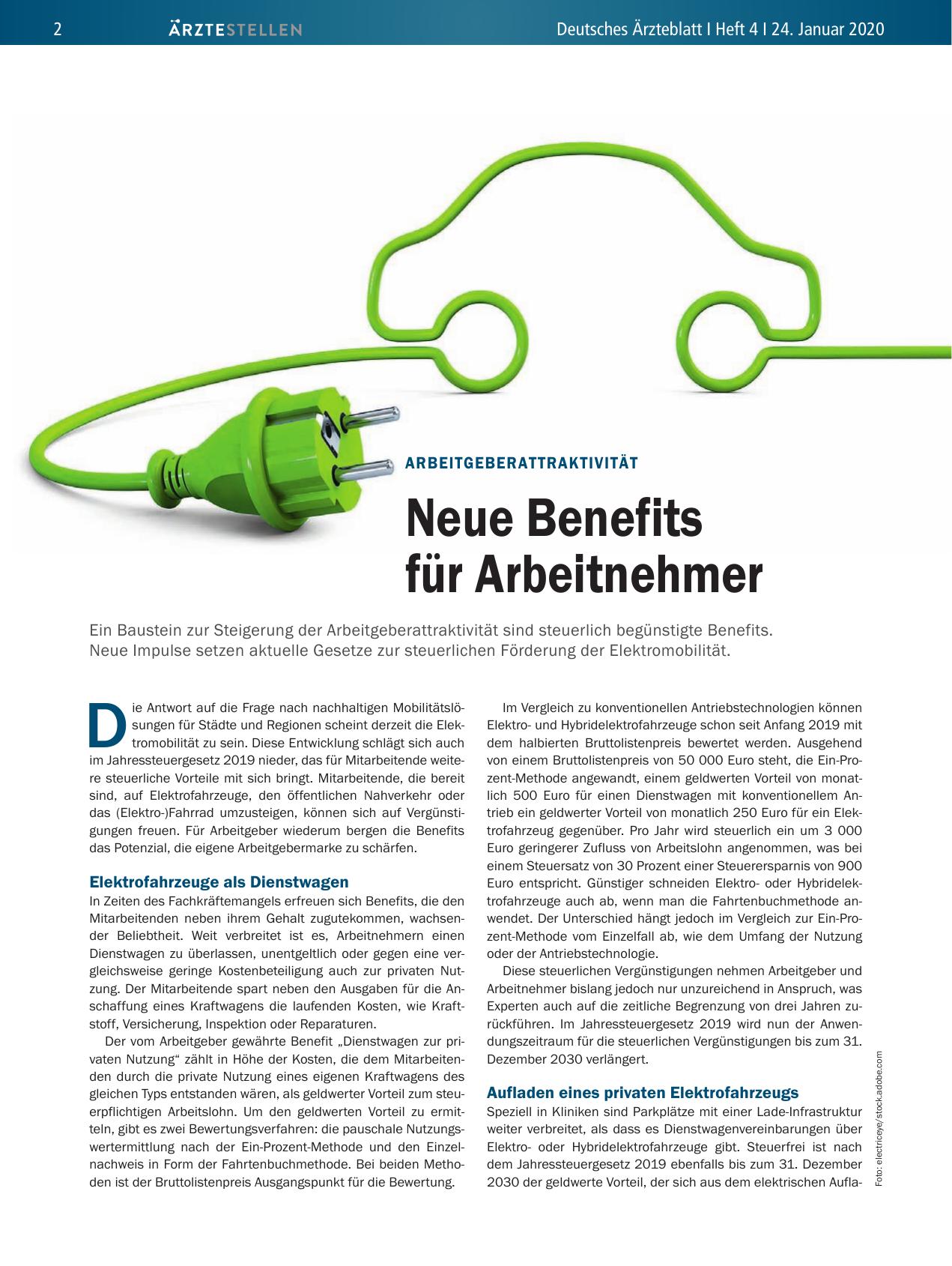 Vorschauseite 1: Arbeitgeberattraktivität: Neue Benefits für Arbeitnehmer