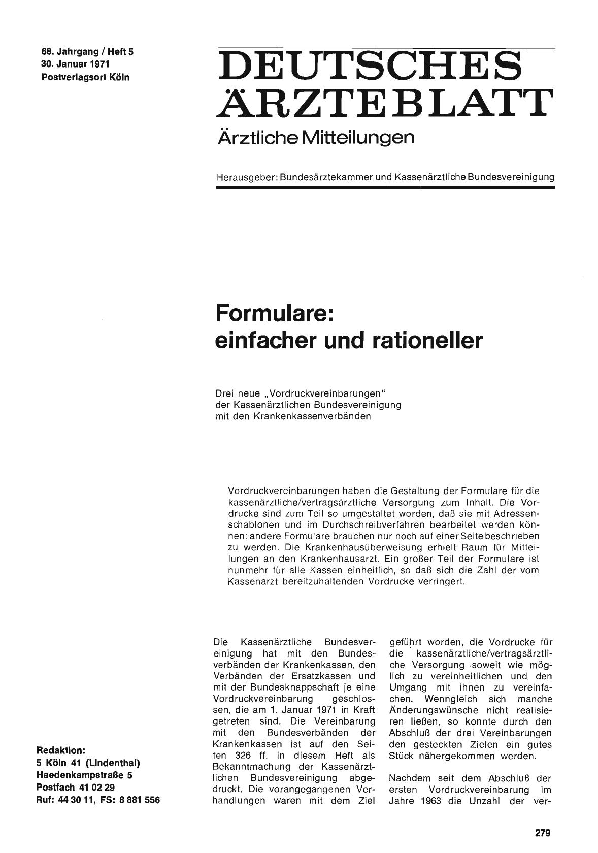Vorschauseite 1: Formulare: einfacher und rationeller