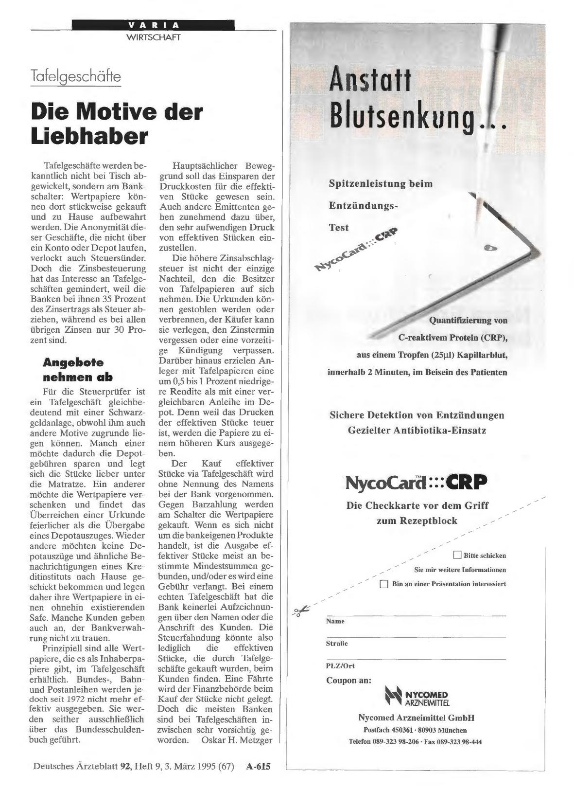 Vorschauseite 1: Tafelgeschäfte: Die Motive der Liebhaber
