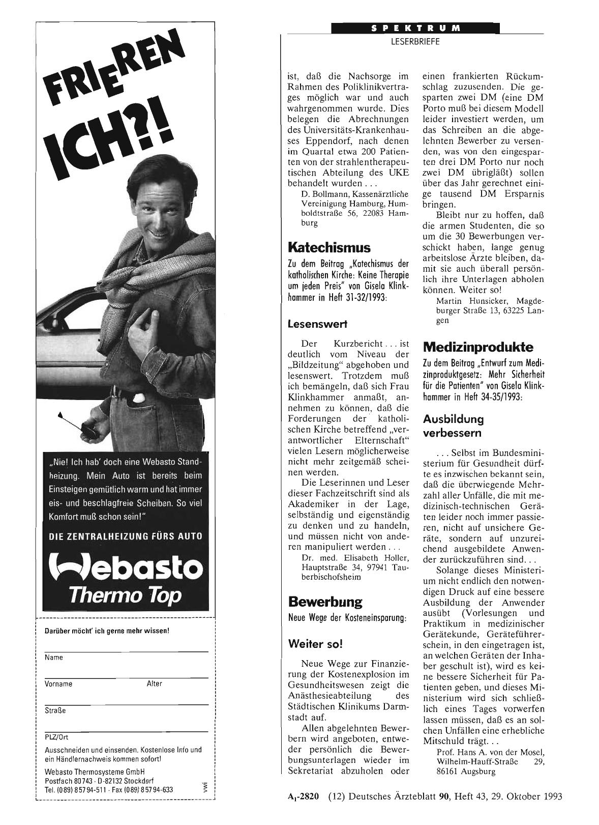 Vorschauseite 1: Medizinprodukte: Ausbildung verbessern