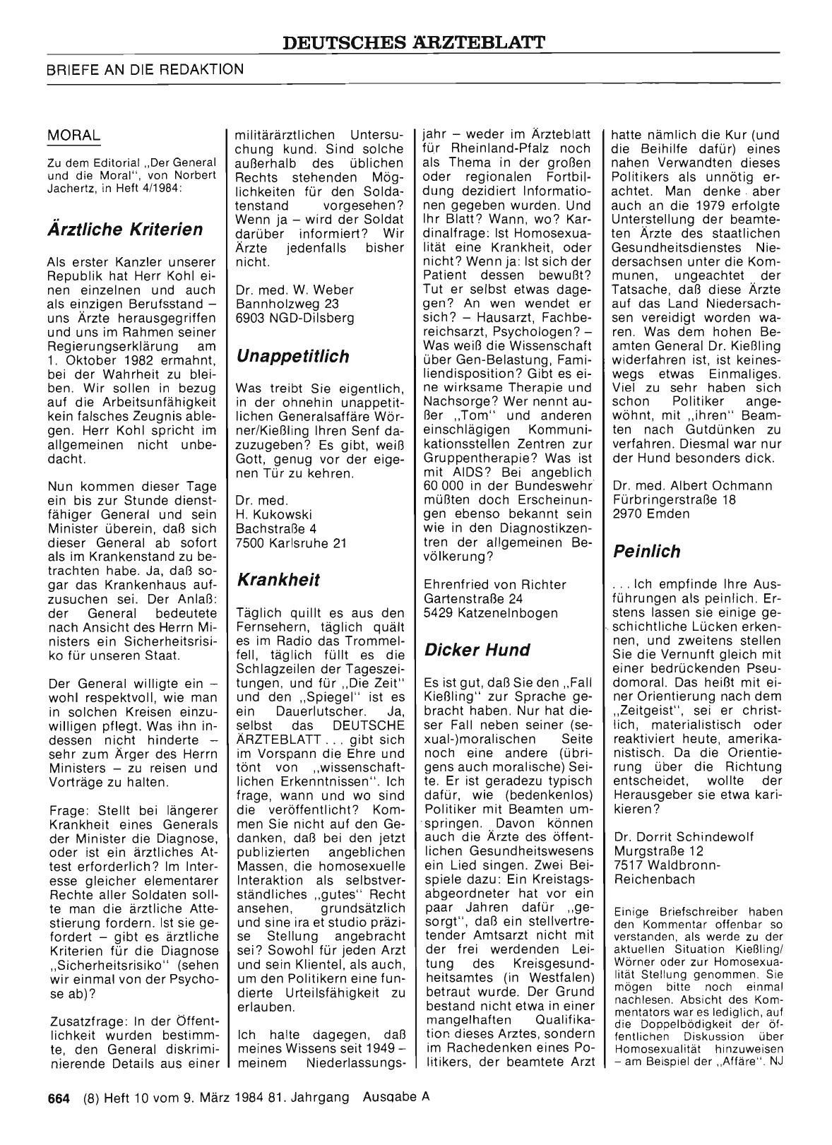Vorschauseite 1: MORAL: Unappetitlich