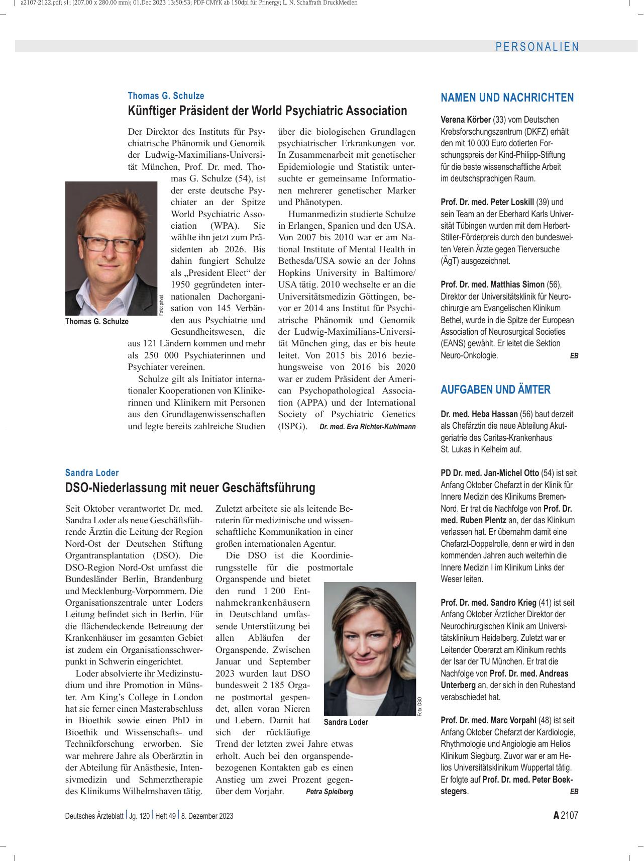 Vorschauseite 1: Aufgaben und Ämter