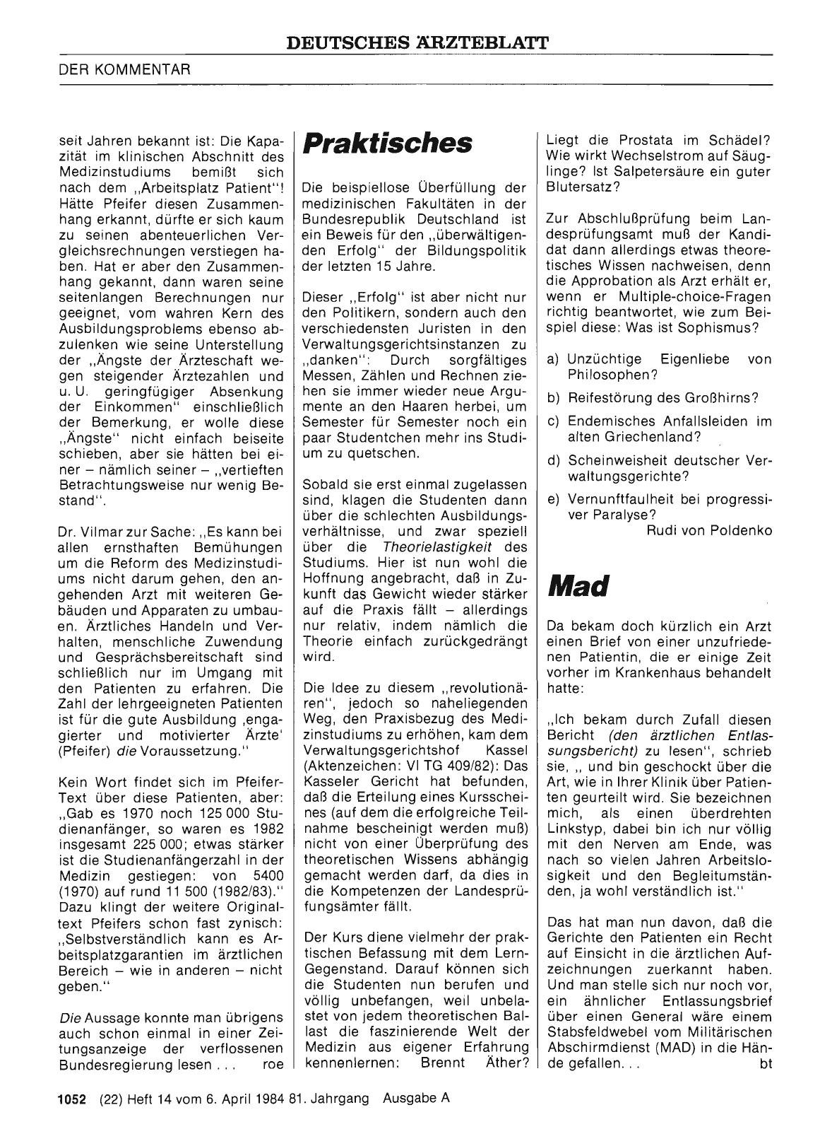 Vorschauseite 1: Praktisches