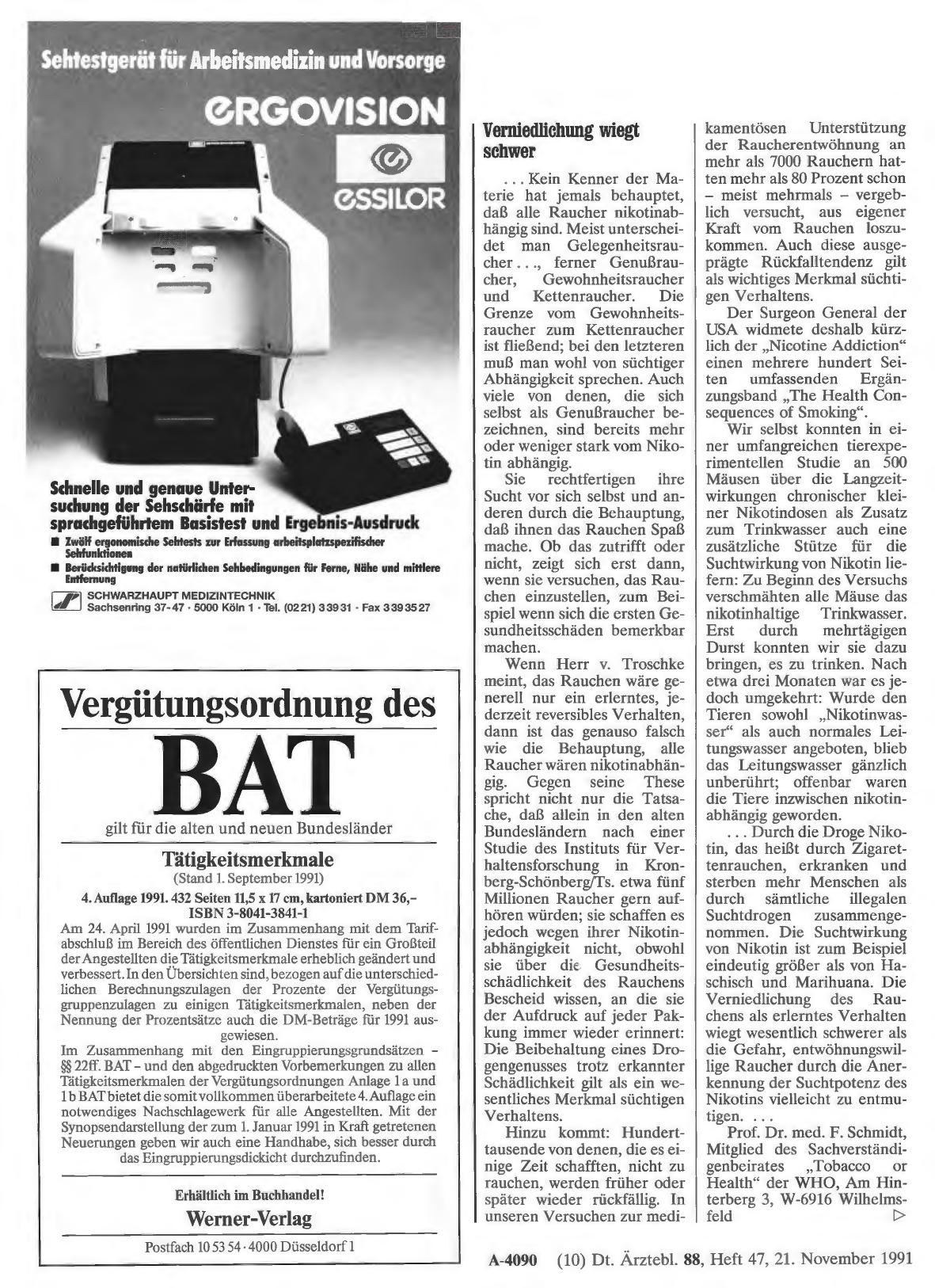 Vorschauseite 1: SUCHT: Verniedlichung wiegt schwer