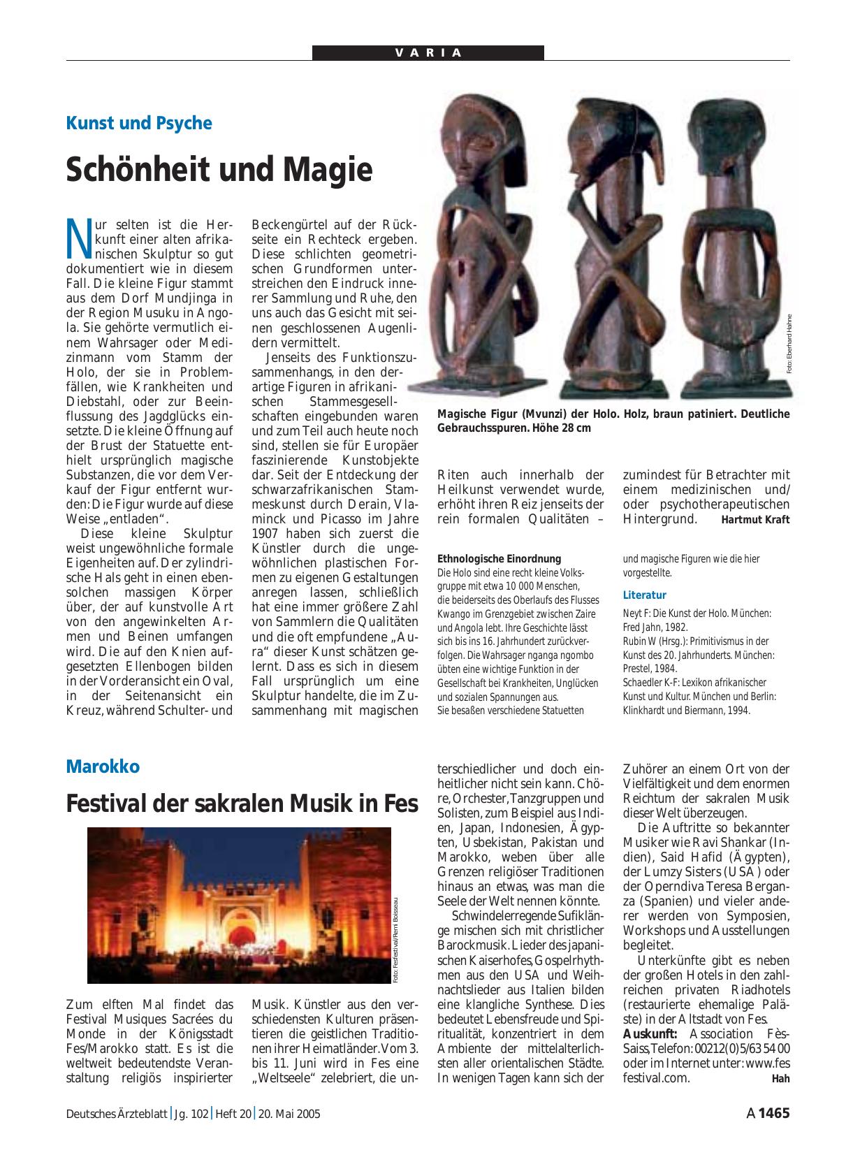 Vorschauseite 1: Kunst und Psyche: Schönheit und Magie