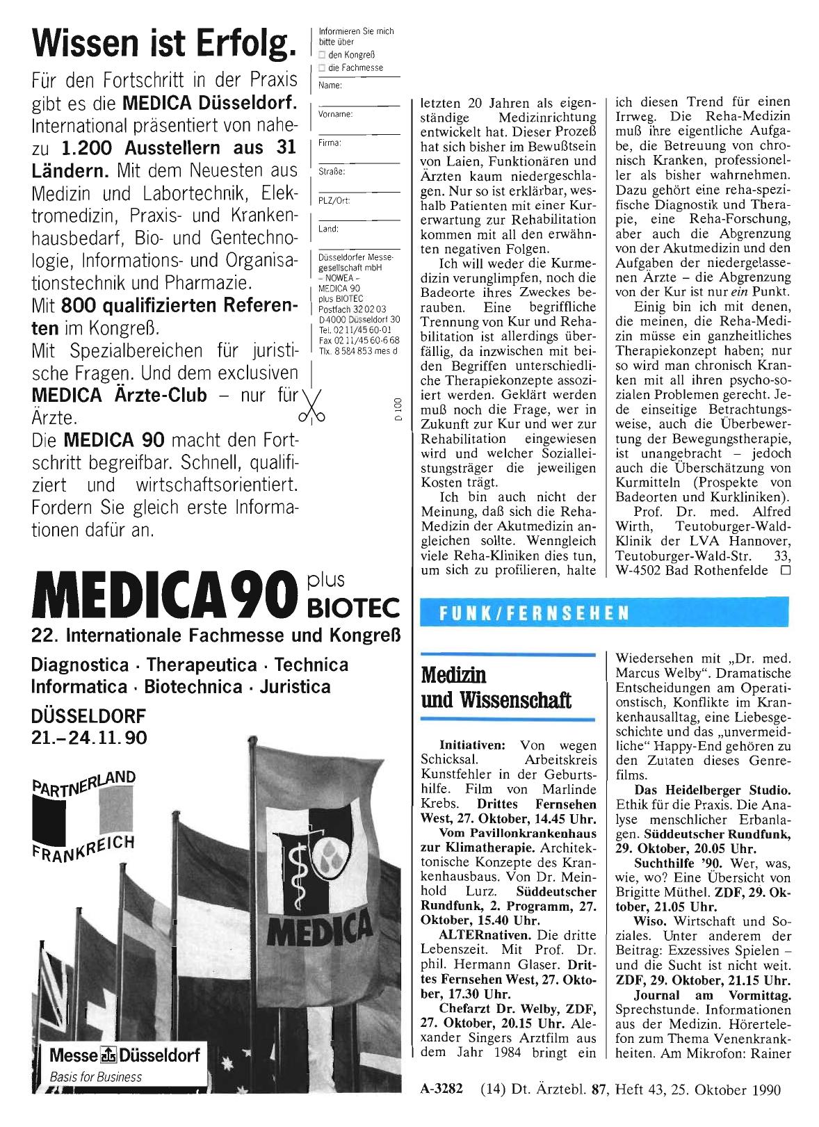 Vorschauseite 1: Medizin wtd Wissenschaft