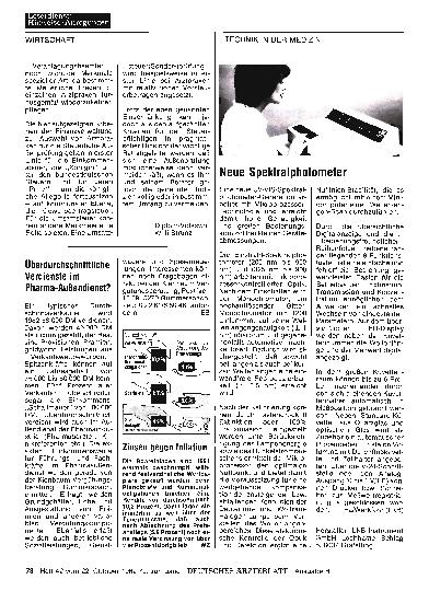 Vorschauseite 1: Neue Spektralphotometer