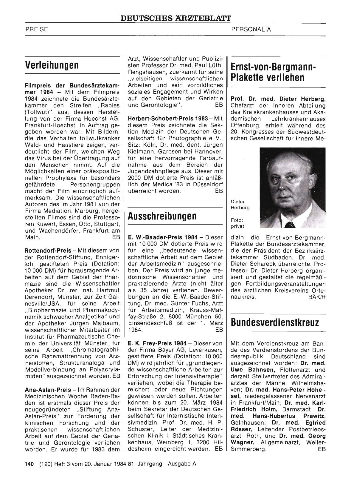 Vorschauseite 1: Bundesverdienstkreuz