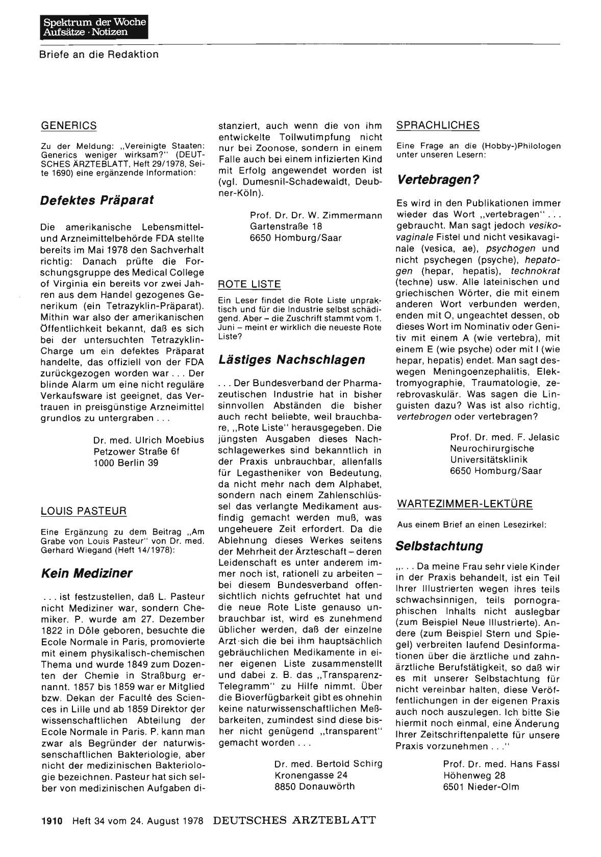Vorschauseite 1: SPRACHLICHES: Vertebragen?