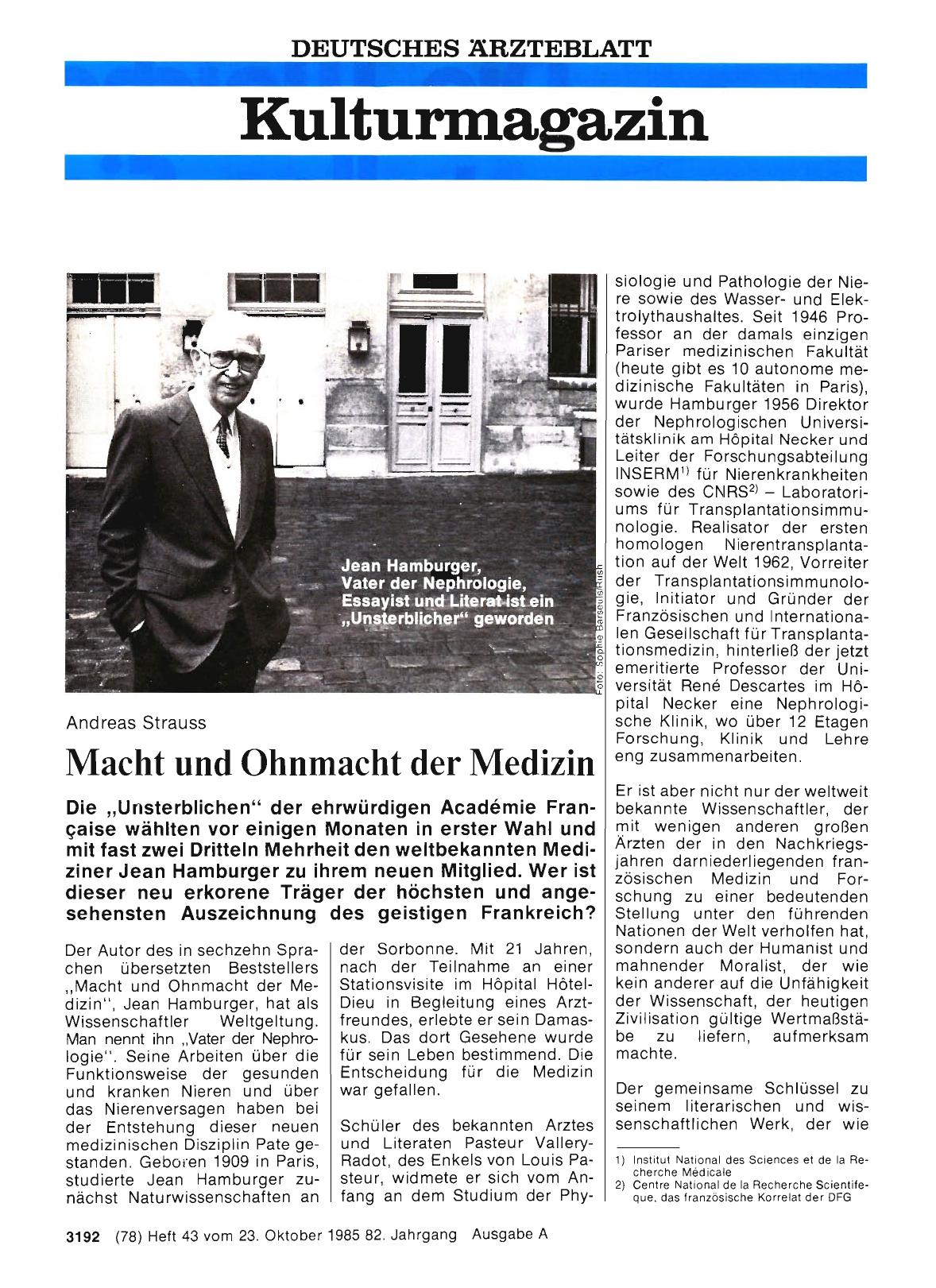 Vorschauseite 1: Macht und Ohnmacht der Medizin