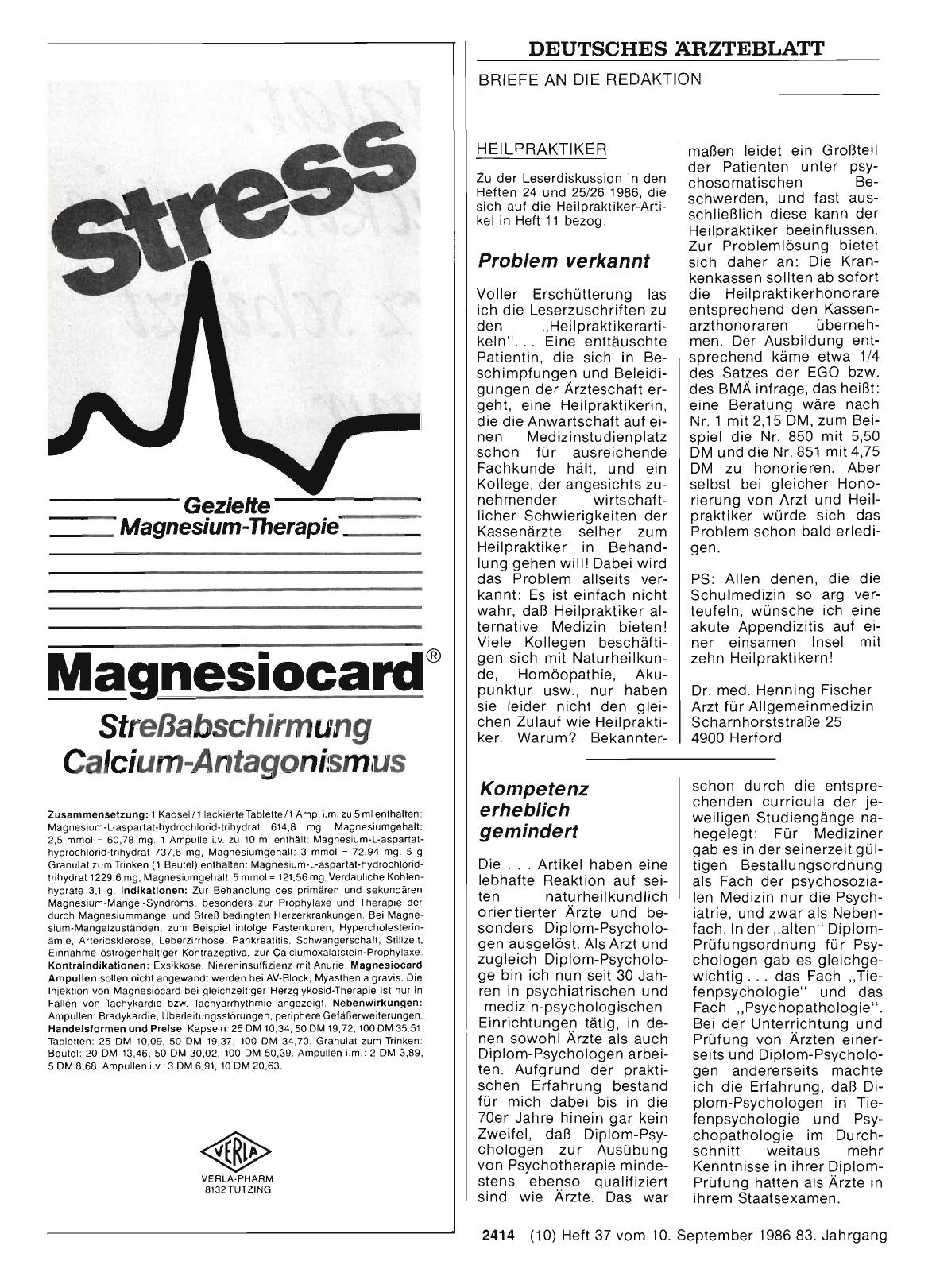 Vorschauseite 1: HEILPRAKTIKER: Problem verkannt