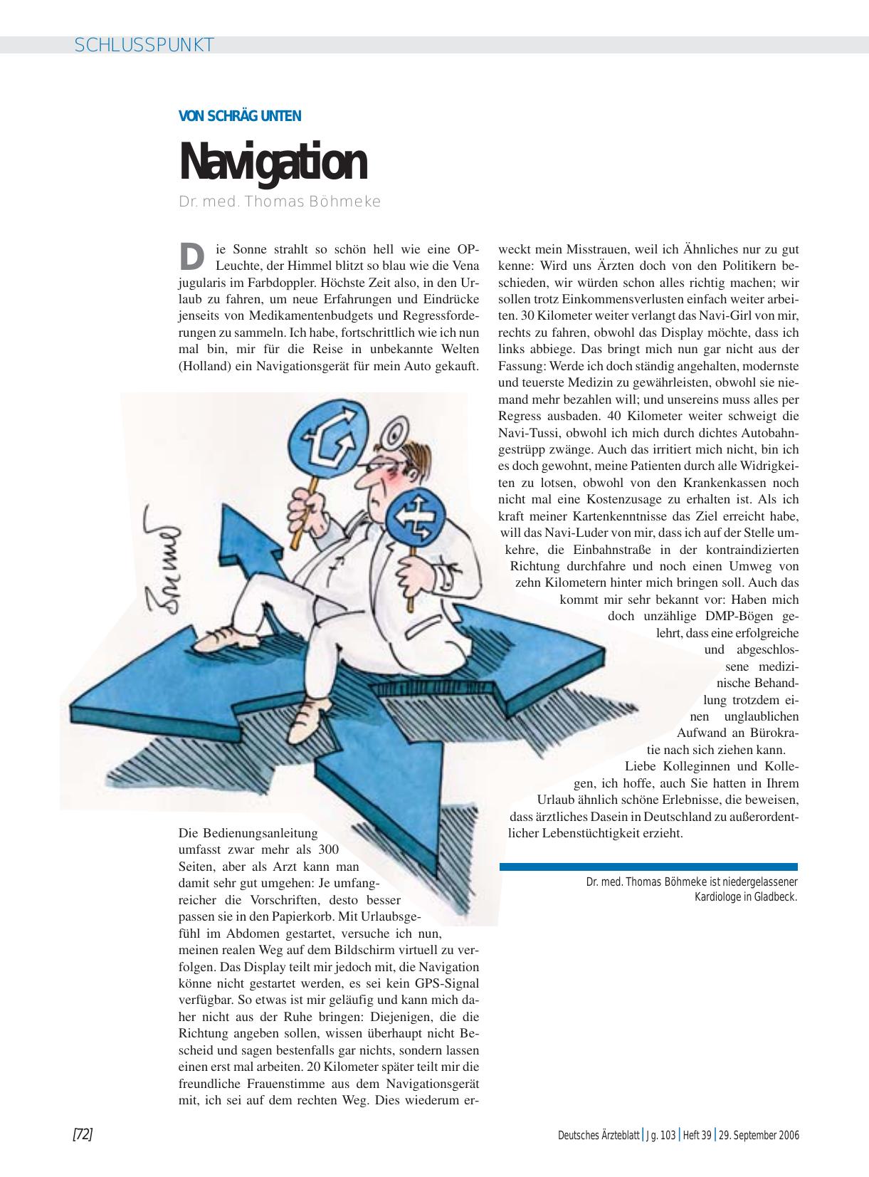Vorschauseite 1: Von schräg unten: Navigation