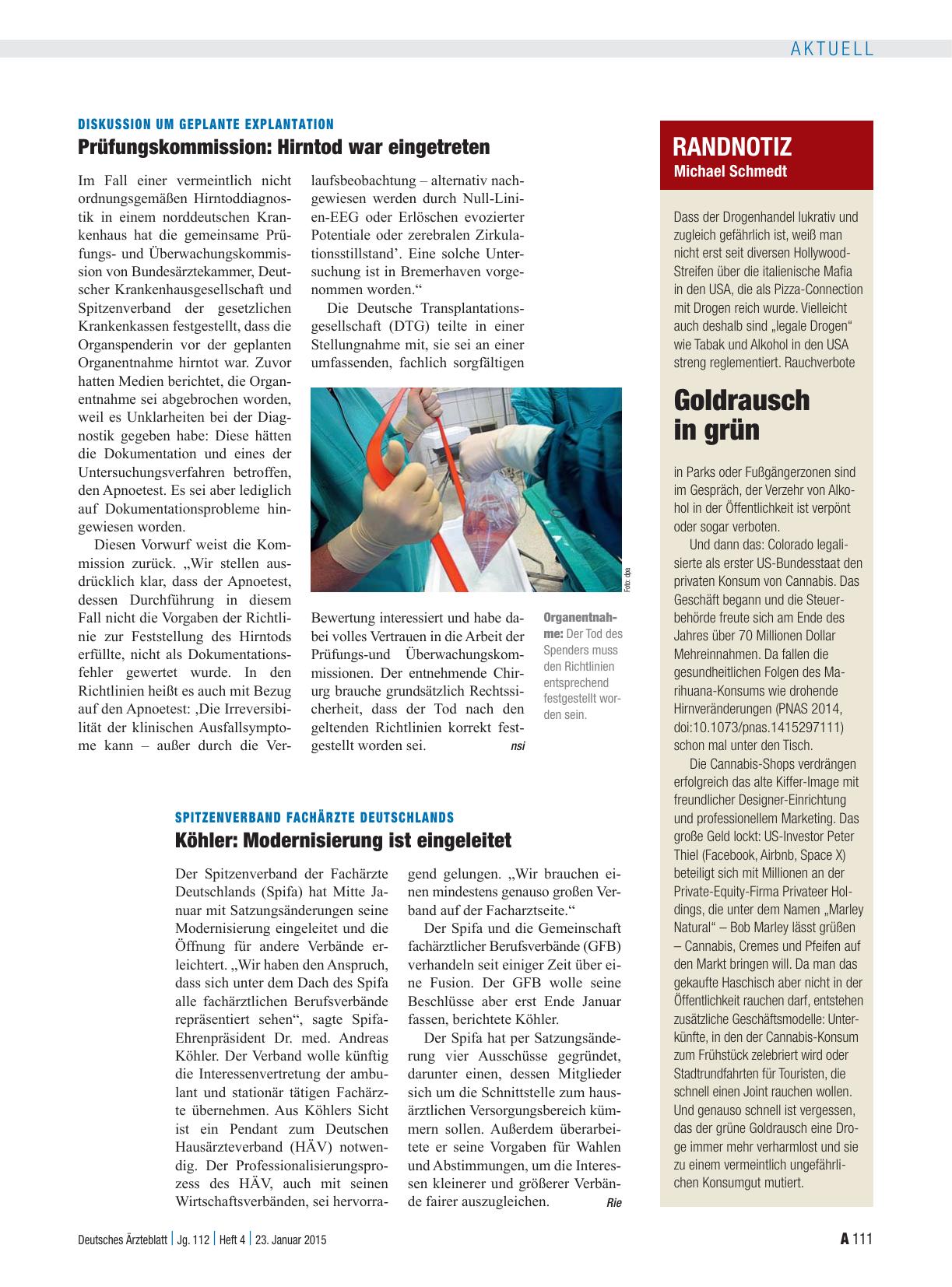 Vorschauseite 1: Randnotiz: Goldrausch in grün