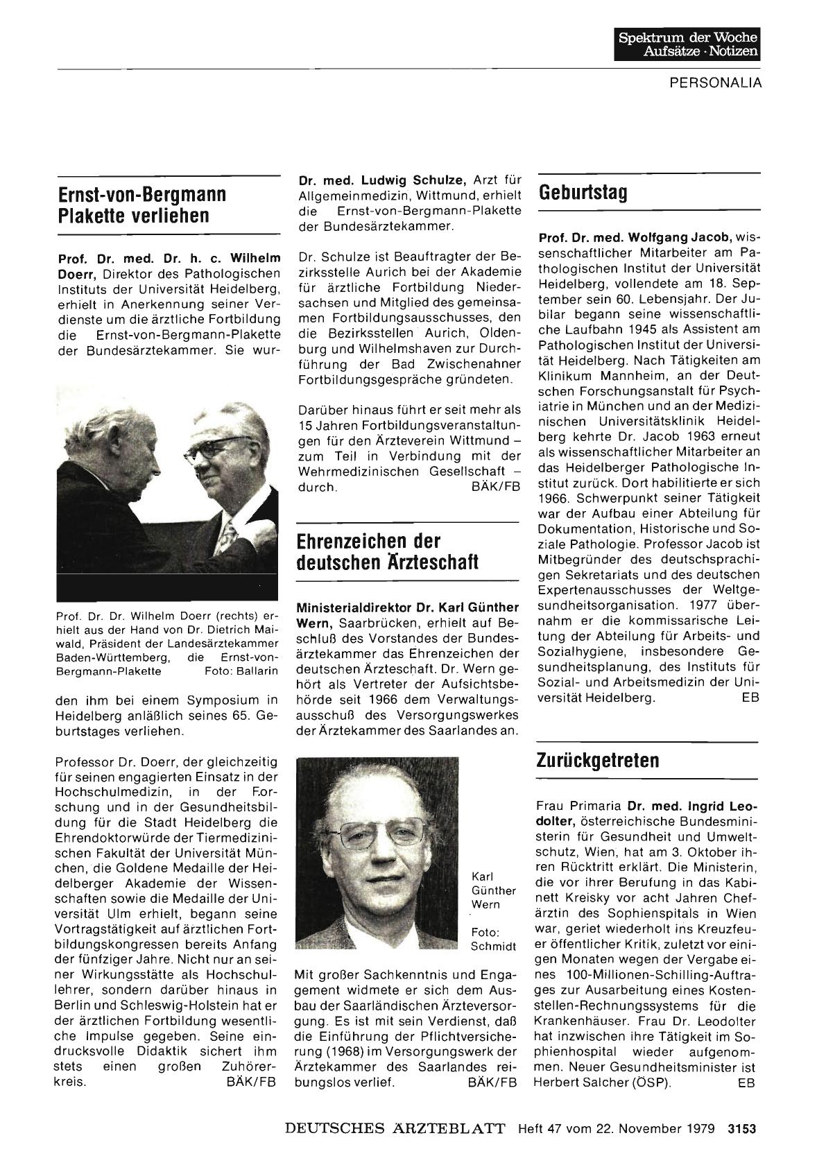 Vorschauseite 1: Zurückgetreten