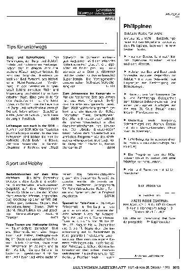 Vorschauseite 1: Sport und Hobby