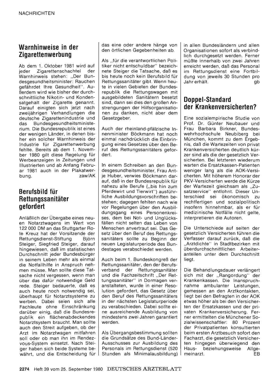 Vorschauseite 1: Warnhinweise in der Zigarettenwerbung