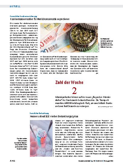 Vorschauseite 1: Zahl der Woche 2