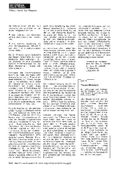 Vorschauseite 1: Placebo-Wirkungen