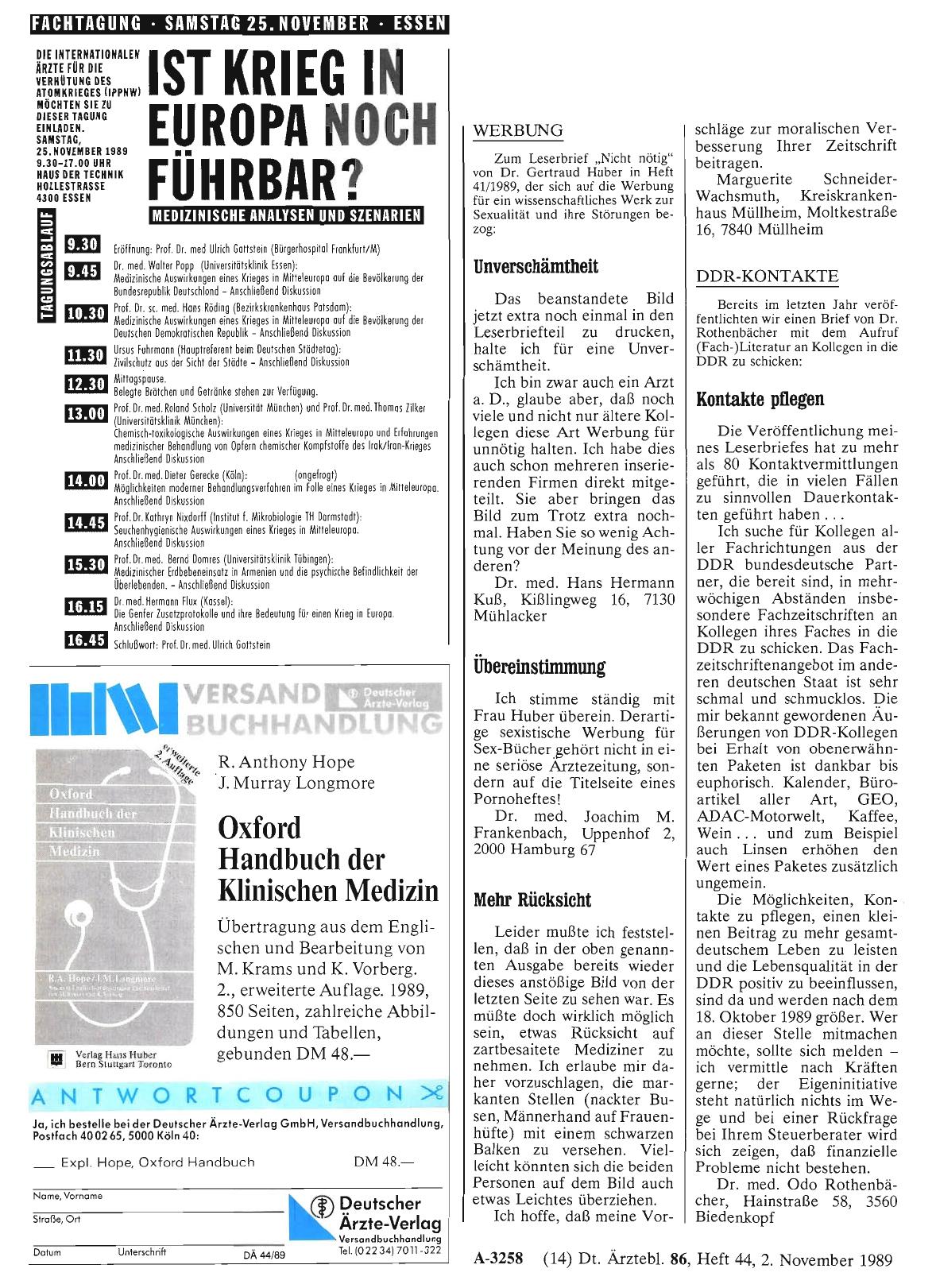 Vorschauseite 1: WERBUNG: Übereinstimmung