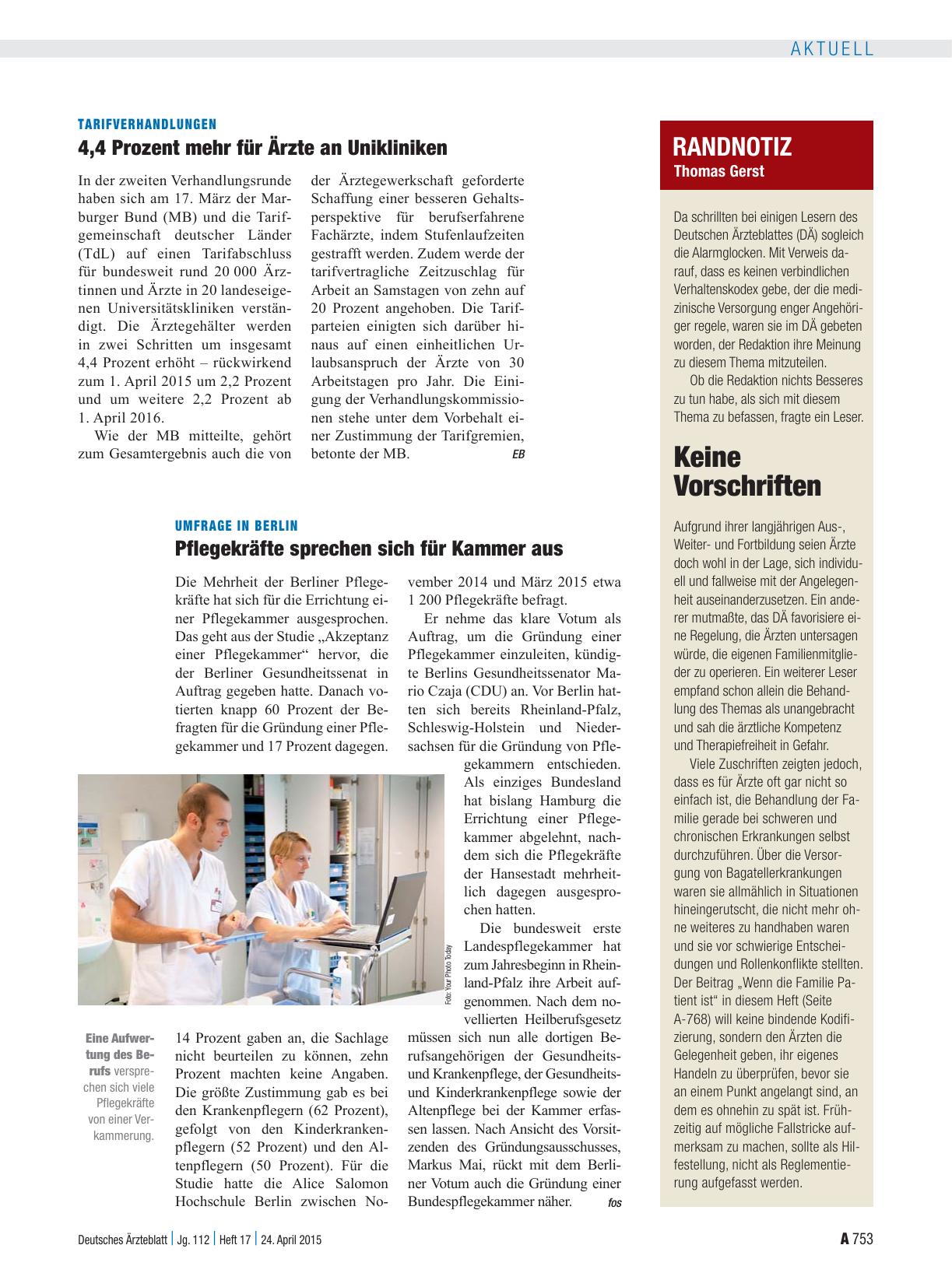Vorschauseite 1: Randnotiz: Keine Vorschriften