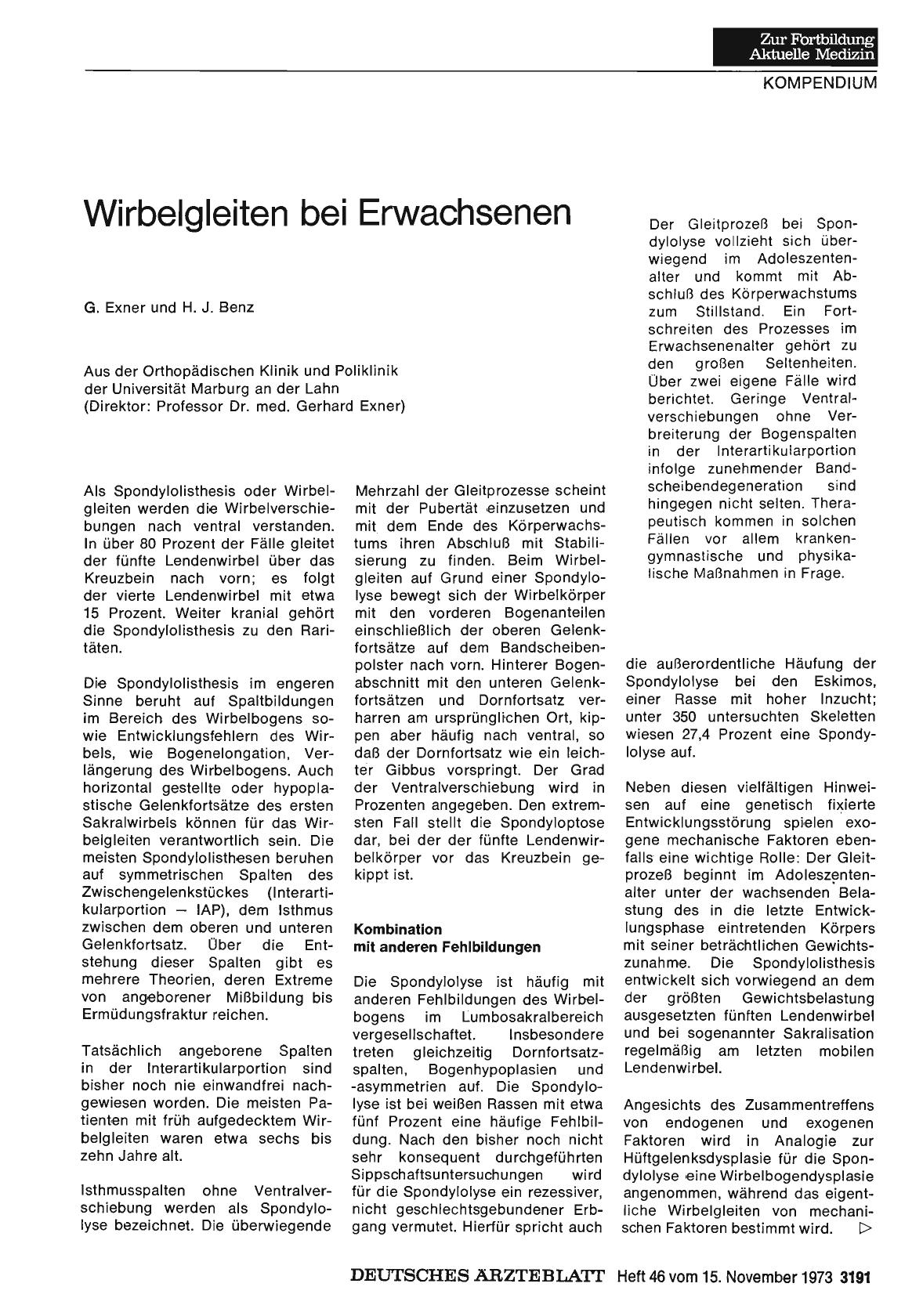 Vorschauseite 1: Wirbelgleiten bei Erwachsenen