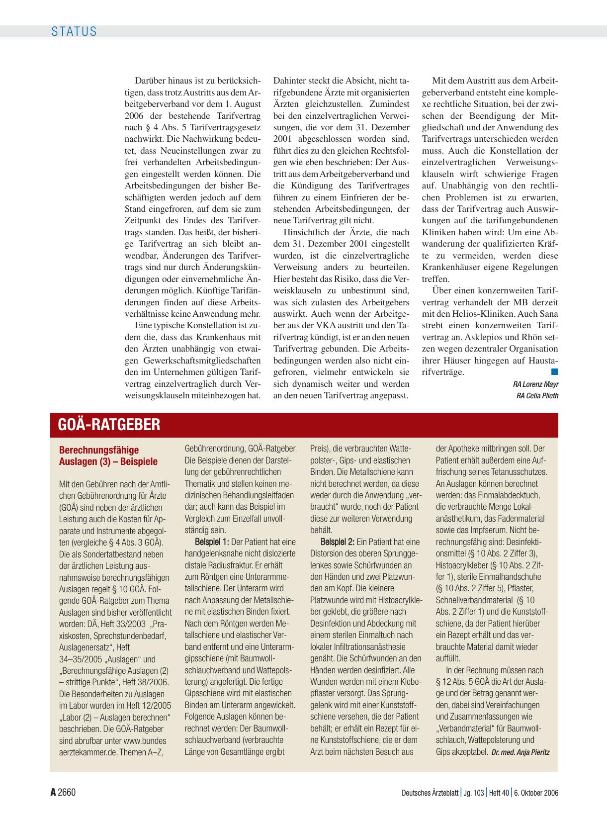 Vorschauseite 1: Berechnungsfähige Auslagen (3) – Beispiele