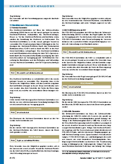 Vorschauseite 2: Anforderungen an die Software zur Verordnung von Heilmitteln für Vertragsarztpraxen (Anforderungskatalog) nach § 73 Abs. 8 SGB V / Artikel 2: Inkrafttreten