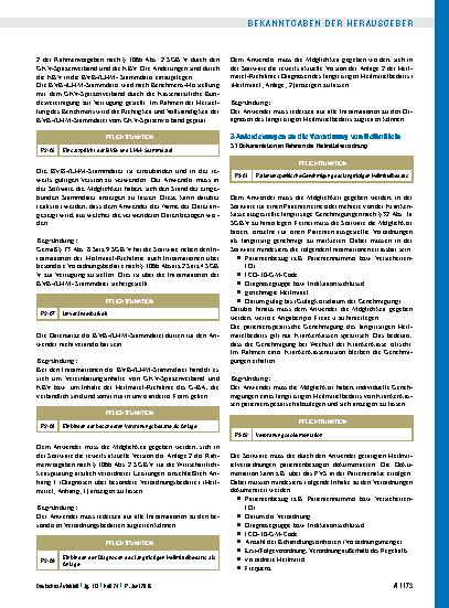 Vorschauseite 3: Anforderungen an die Software zur Verordnung von Heilmitteln für Vertragsarztpraxen (Anforderungskatalog) nach § 73 Abs. 8 SGB V / Artikel 2: Inkrafttreten