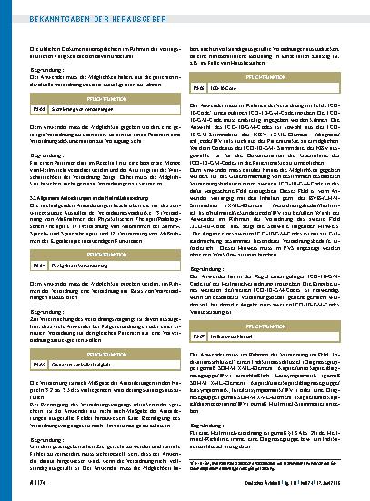 Vorschauseite 4: Anforderungen an die Software zur Verordnung von Heilmitteln für Vertragsarztpraxen (Anforderungskatalog) nach § 73 Abs. 8 SGB V / Artikel 2: Inkrafttreten